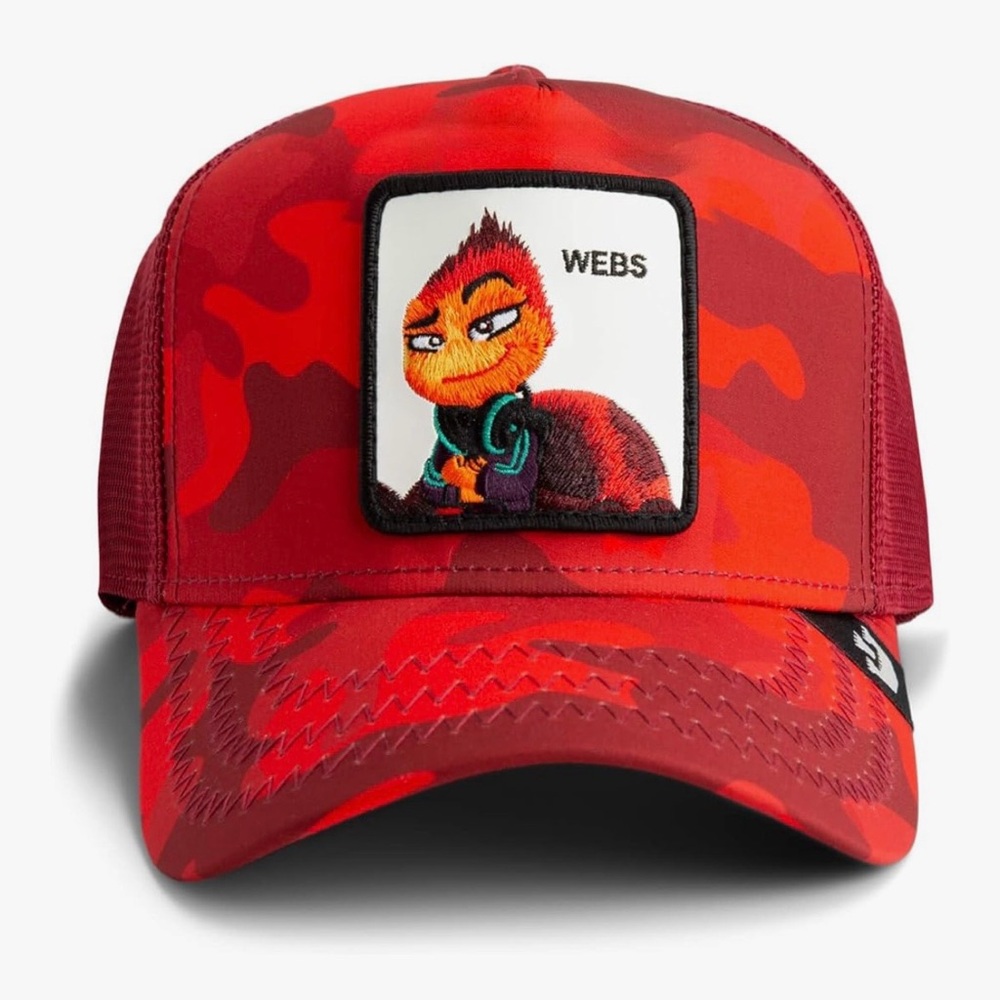 Goorin Bros. Bad Guys 2 “WEBS” Limited Edition Trucker Hat. Mesh SnapBack NWT